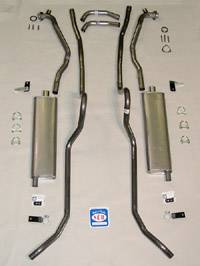 Shafer's Classic - 1957 Chevrolet Full Size Exhaust System