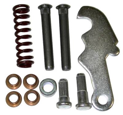 Right Upper Door Hinge For 1965-1966 Ford Mustang – Steel, Black Finish