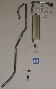 Shafer's Classic - 1957 Chevrolet Full Size Exhaust System