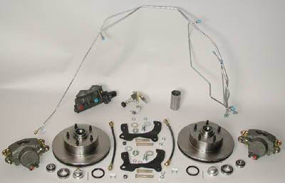Shafer's Classic - 1955 Chevrolet Full Size Front Disc Brake Conversion Kits, Manual