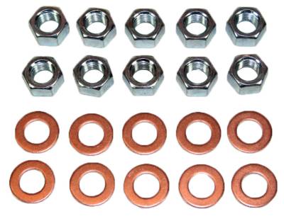 Shafer's Classic - 1955 - 64 Chevrolet Full Size and 1953-62 Corvette Rear End Housing Washer & Nut Kit