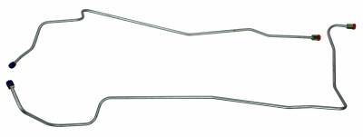 Shafer's Classic - 1955 - 1957 Chevrolet Full Size Transmission Oil Cooler Line