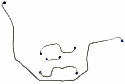 Shafer's Classic - 1970-1973 Chevrolet Corvette Front Brake Line Set