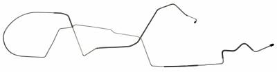 Shafer's Classic - 1984-1986 Ford Mustang Brake Lines (Front To Rear Of Car)