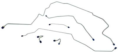 Shafer's Classic - 1968-1969 Chevrolet/GMC Truck Front Brake Line Set, Stainless Steel