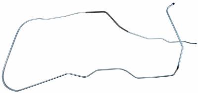 Shafer's Classic - 1965-1966 Chevrolet Full Size  Long Gas Lines (Pump To Tank), Stainless Steel
