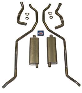 Shafer's Classic - 1962 - 1964 Chevrolet Exhaust System All models except SW