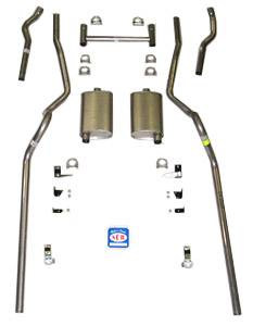 Shafer's Classic - 1955 - 1957 Chevrolet Full Size  Exhaust System