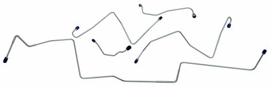 Shafer's Classic - 1967 (after 2/1/67) Ford Mustang Front Brake Line Set