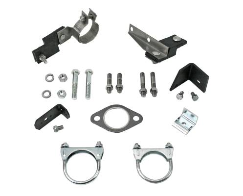 Shafer's Classic - 1956 Chevrolet Full Size 8 cyl. Single Exhaust Clamp And Hanger Kit