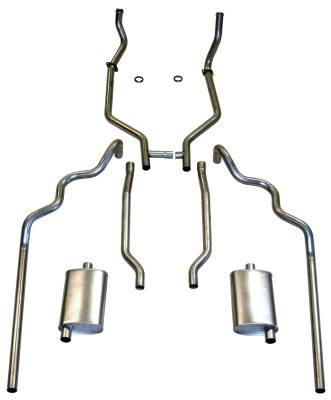 Shafer's Classic - 1963-64 Full Size Ford 352 and 390 CID Dual Turbo Exhaust System