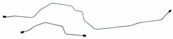 Shafer's Classic - 1987-1989 Ford Bronco Front End Housing Brake Line