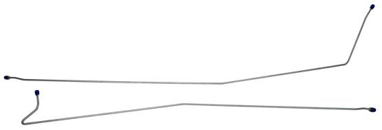 Shafer's Classic - 1960-62 Chevrolet/GMC Truck Brake Lines (Front To Rear)