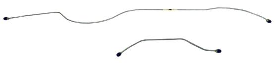 Shafer's Classic - 1955 Chevrolet Pickup Truck Rear End Housing Brake Line