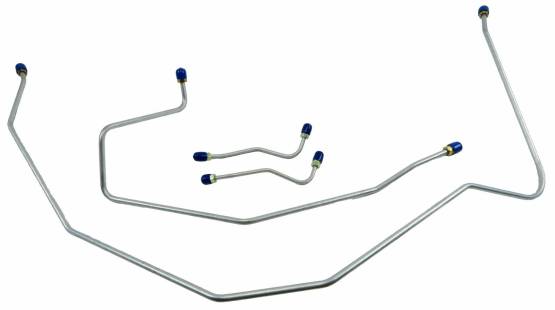 Shafer's Classic - 1956 - 1957 Chevrolet Full Size Front Brake Line Set, Stainless Steel