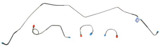 Shafer's Classic - 1967 - 1968 Chevrolet Camaro  Front Brake Line Set, Stainless Steel