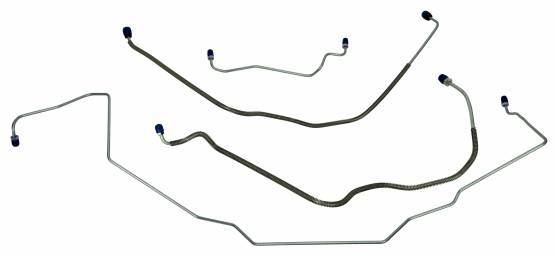 Shafer's Classic - 1971 Buick GS 455 Front Brake Line, Stainless Steel