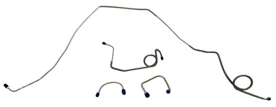 Shafer's Classic - 1969 Chevrolet Camaro Front Brake Line Set, Stainless Steel