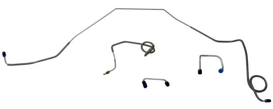 Shafer's Classic - 1969 Chevrolet Camaro Front Brake Line Set, Stainless Steel