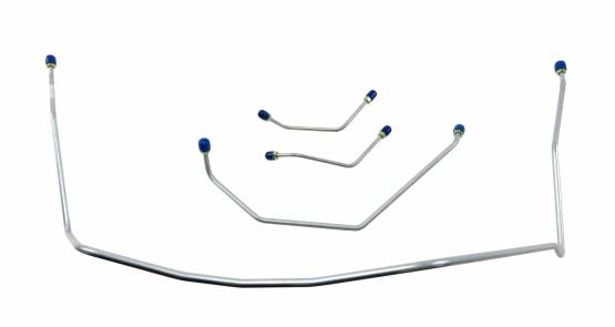 Shafer's Classic - 1962 - 1964 Chevrolet Full Size Front Brake Line Set Stainless Steel