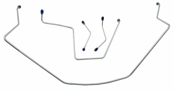 Shafer's Classic - 1962 - 1964 Chevrolet Full Size Front Brake Line Set Stainless Steel