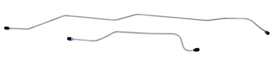 Shafer's Classic - f955 - 1957 Chevrolet Full Size  Rear End Housing Brake Line, Stainless Steel