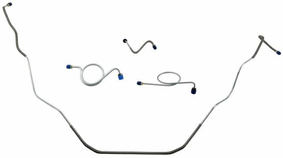 Shafer's Classic - 1967 - 1968 Chevrolet Full Size  Front Brake Line Set  Stainless Steel