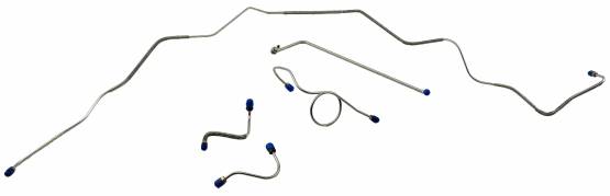 Shafer's Classic - Copy of 1967 - 1968 Chevrolet Full Size Front Brake Line Set