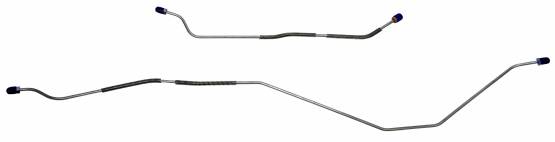 Shafer's Classic - 1969 Ford Torino Rear End Housing Brake Line, Stainless Steel