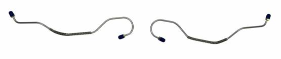 Shafer's Classic - Late 1965-1966 Chevrolet Corvette Rear End Housing Brake Line, Stainless Steel