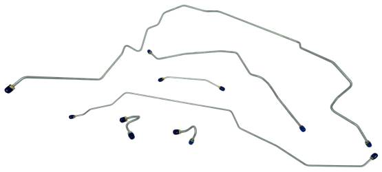 Shafer's Classic - 1968-1969 Chevrolet/GMC Truck Front Brake Line Set Stainless Steel