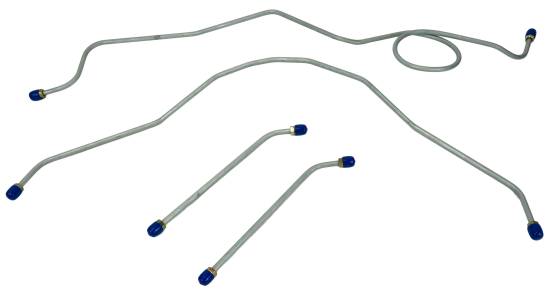 Shafer's Classic - 1960-1962 Chevrolet/GMC C10 Truck Front Brake Line Set Stainless Steel