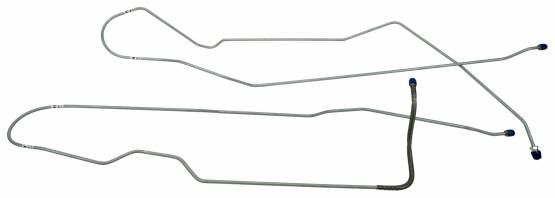 Shafer's Classic - 1973-80 Chevrolet/GMC Truck Brake Lines (Front To Rear), Stainless Steel