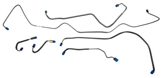 Shafer's Classic - 1968 Chevrolet Chevelle Front Brake Line Set Stainless Steel