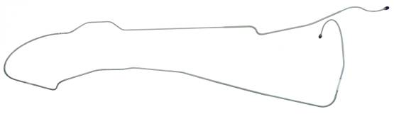 Shafer's Classic - 1959 Full Size Ford Front To Rear Brake Line, Stainless Steel