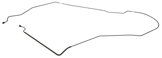 Shafer's Classic - 1964 Chevrolet Chevelle  Brake Lines (front To Rear), Stainless Steel