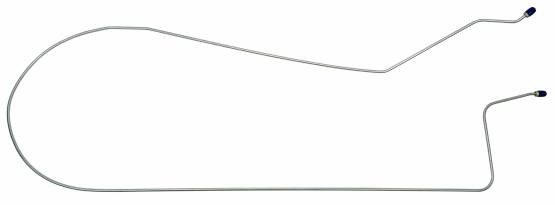 Shafer's Classic - 1963-64 Chevrolet Corvette Front to Rear Brake Line, Stainless Steel