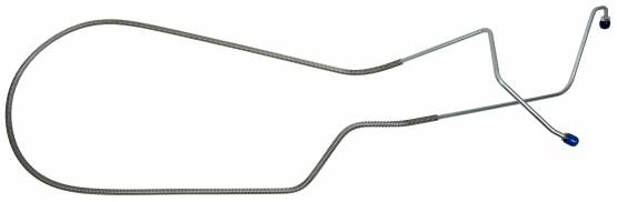 Shafer's Classic - 1970-1973 Chevrolet Corvette Front to Rear Brake Line, Stainless Steel