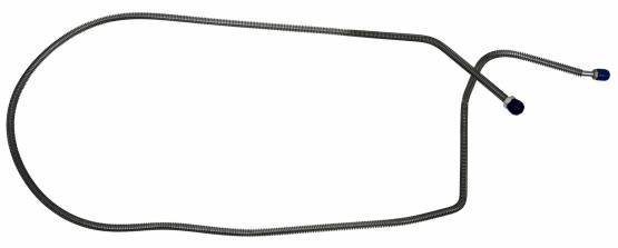 Shafer's Classic - 1974 Chevrolet Corvette Front to Rear Brake Line, Stainless Steel