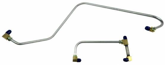 Shafer's Classic - 1957 Chevrolet Full Size  Gas Lines (Pump To Carb) Stainless Steel