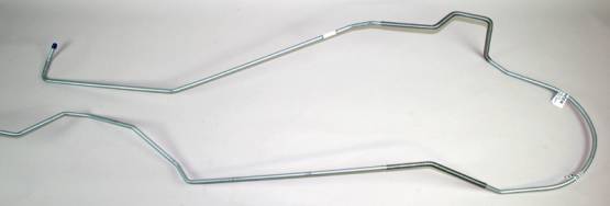 Shafer's Classic - 1967 - 1968 Chevrolet Camaro Long Gas Lines (Pump To Tank), Stainless Steel