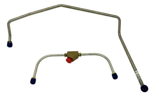 Shafer's Classic - 1969 Chevrolet Camaro  Gas Lines (Pump To Carb) Stainless Steel