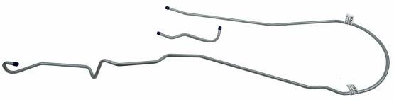 Shafer's Classic - 1973 - 1980 Chevrolet Truck Long Gas Lines (Pump To Tank), Stainless Steel