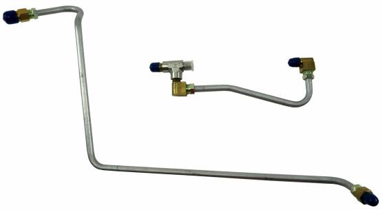 Shafer's Classic - 1962 Chevrolet Full Size  Gas Lines (Pump To Carb) Stainless Steel