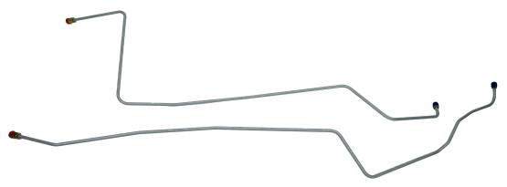 Shafer's Classic - 1967-1970 Ford F100, F150, F250 Transmission Oil Cooler Lines Stainless Steel