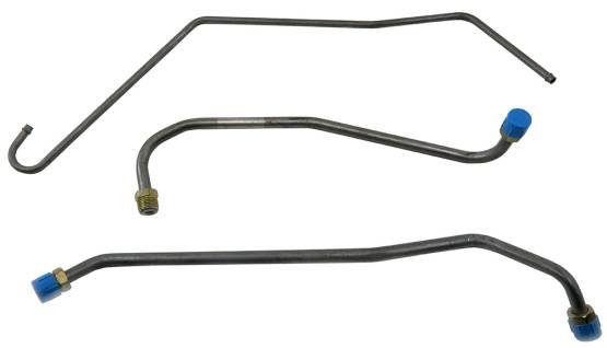 Shafer's Classic - 1969 Chevrolet Full Size  Gas Lines (Pump To Carb) Stainless Steel