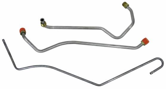 Shafer's Classic - 1969 - 1970 Chevrolet Full Size  Gas Lines (Pump To Carb) Stainless Steel