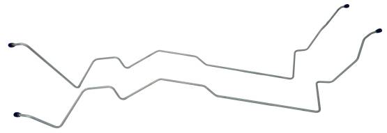 Shafer's Classic - 1981-1991 Chevrolet/GMC Truck Transmission Oil Cooler Line, Stainless steel