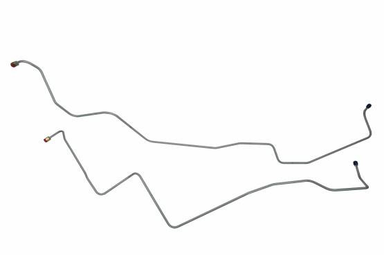 Shafer's Classic - 1970-1971 Ford Fairlane and Torino Transmission Oil Cooler Line Stainless Steel