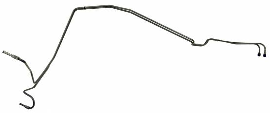 Shafer's Classic - 1987-1989 Ford Bronco Transmission Cooler Line Stainless Steel